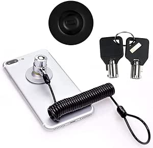 TERRIFI Laptop Cable Lock, Secure Your Electronic Devices with I3C Laptop Cable Lock and Kensington Clicksafe Combination Cable Lock - For iPads, Tablets, Laptops, Smartphones, and More
